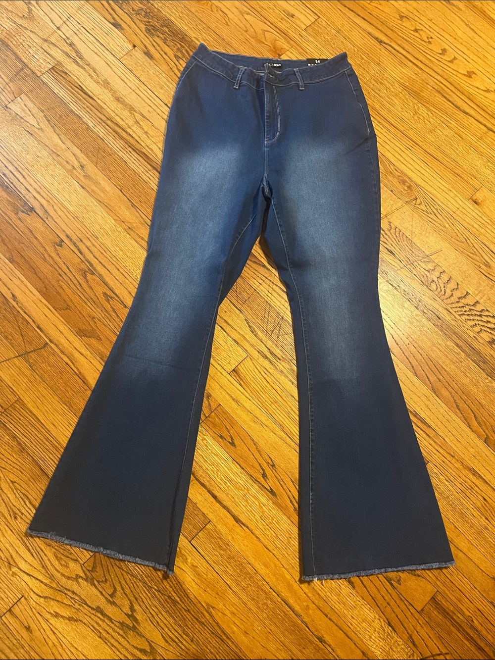 Women's Dark Blue Flare Jeans